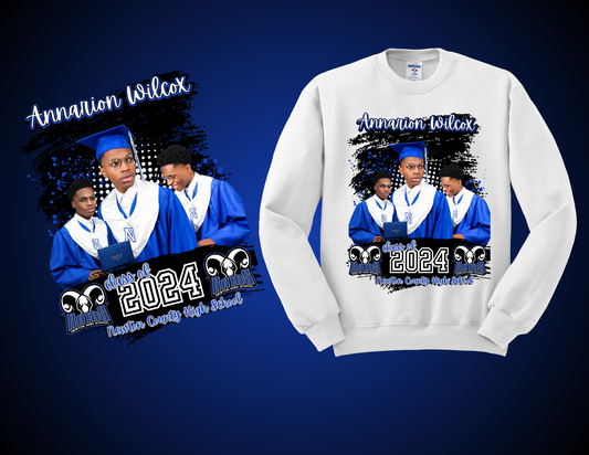 GRADUATION DESIGNS-CREW NECK