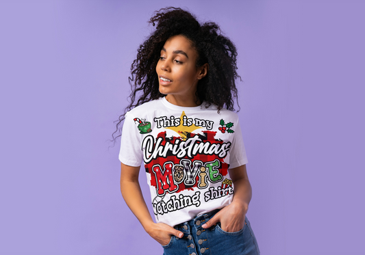 CHRISTMAS MOVIE T-SHIRT